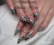 zselé építés porcelánnal