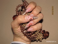 Zselés oroszmandula próbálkozás akrillal