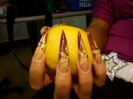 zselés körmök ,akril