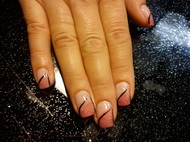 zselés köröm,akril