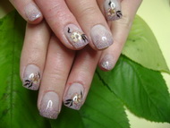 Dancsi nagyon gyors szárazvirágos körmije