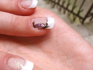 Best Nails - Kriszti kezén a virágocska