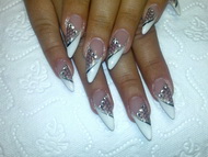 Akril és zselékombináció