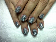 S méretű köröm zseléből