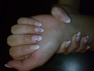 Best Nails - Fannykámnak picike virággal...