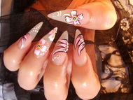 opál zselé,akril, porci dísz .....