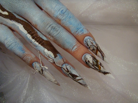 Tifrea Raluka - Nail Artist Kupa 6. helyezet - 2009-11-26 22:18
