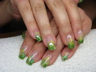 beépített gumi dísz