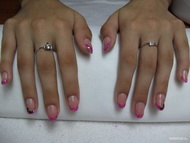 Tört kagylós fekete rózsás 3