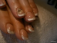 Szárított virág beépítése