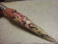 Hegyes zselé beépítéssel