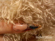 Stiletto transferfóliával