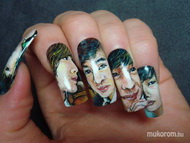 Una foto pintada con Nailart