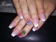 Best Nails - szárított virágok