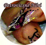 beépített gyöngyök akril kontúr