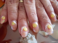 csillámos narancs gumidísz