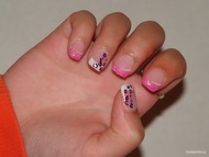 rózsaszín párduc mintás