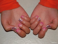 rózsaszín párduc mintás