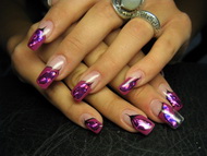 beépített fólia,színes zselé,akril