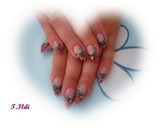 arany füstfóliával díszítve