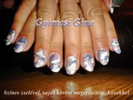 beépített díszek, zselés