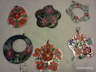 kagylólap festés