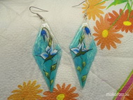 Best Nails - Türkiz fülcsi virággal