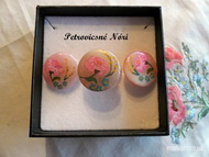 Kalocsai mintás ékszerszett