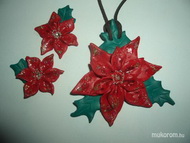 Best Nails - mikulás virág ékszerszett