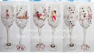 wine glass creations
