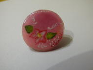 Best Nails - rózsaszín virágos ékszer