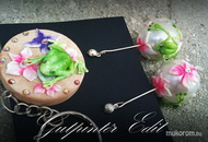 Kulcstartó és fülbevaló