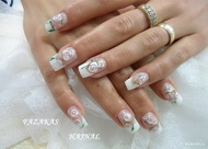 Best Nails - Wedding nail patterns