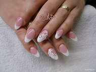 Best Nails - Wedding nail patterns
