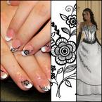 Best Nails - Wedding nail patterns