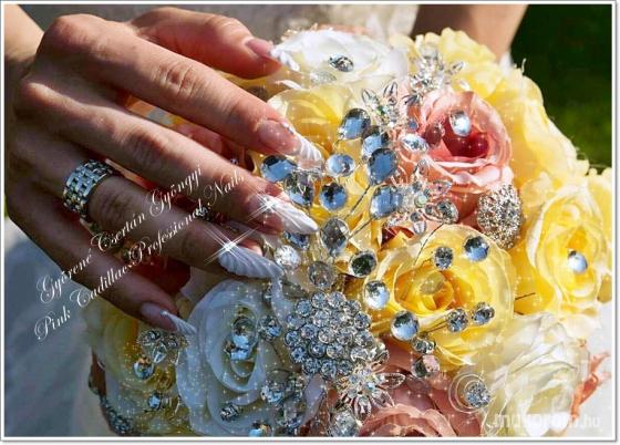 Gyöngyi Györené Csertán - Wedding nails - 2016-08-20 11:05