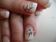 francia+akril dísz.