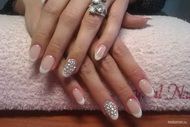 Best Nails - French Swarovski