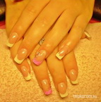 rózsaszín gyűrűs francia