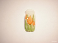 Akvarell tulipán minta