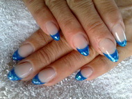 kék zselés francia