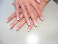 Best Nails - Épített zselé francia 