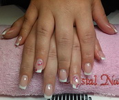 Best Nails - francia virággal2