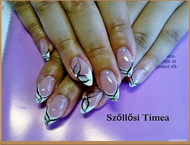 Best Nails - fekete fehér