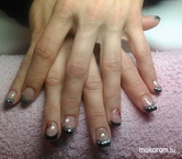 Best Nails - fekete francia