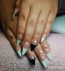 Best Nails - fehér fekete