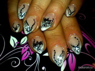 Best Nails - Niki Karácsonyi körme