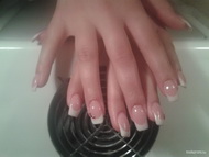 körömágyhosszabbított francia