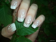 Best Nails - francia fehér porból