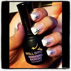 Francia köröm csillaggal